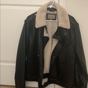 Leather jacket